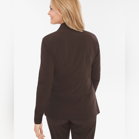 Chico's Zenergy Lightweight Neema Ruched Detail Jacket - Picture 2 of 8